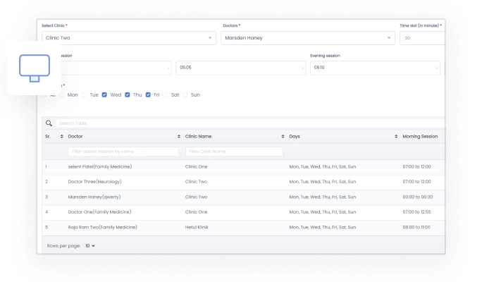 Doctor-Calendar-Setup